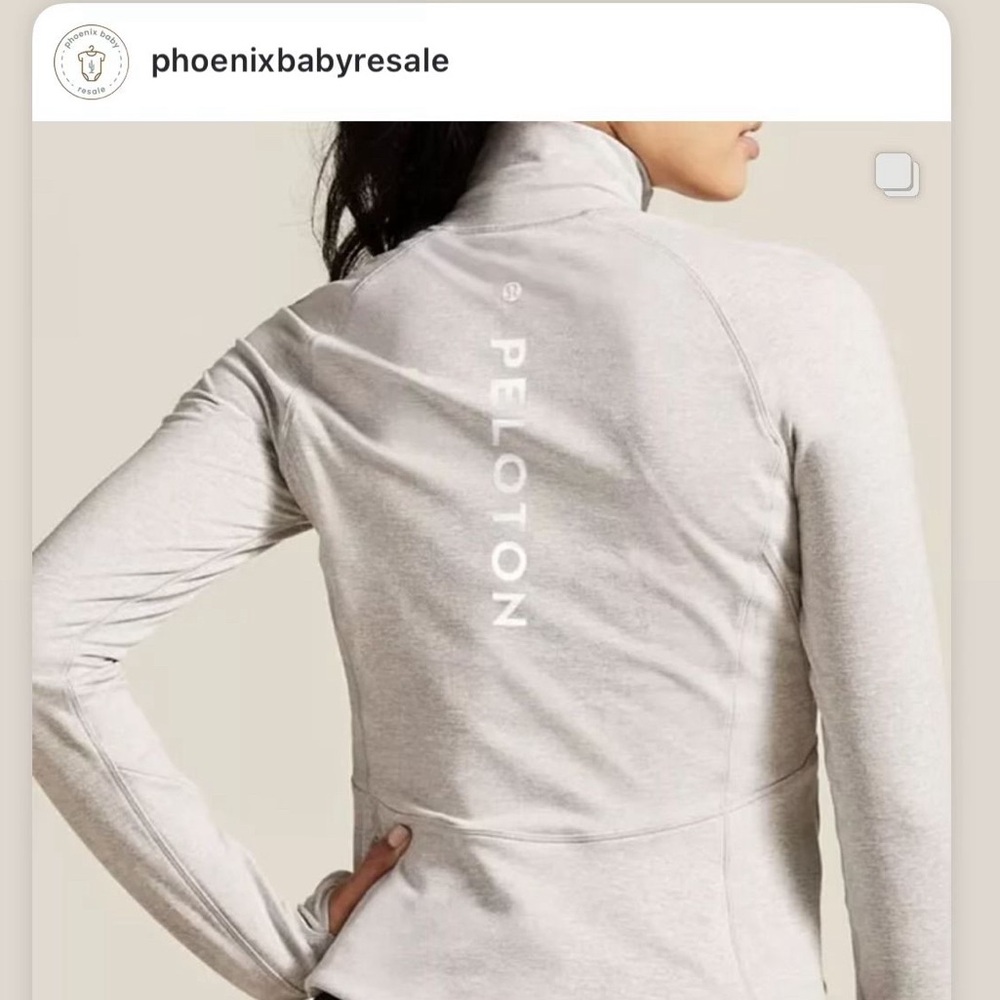 Lululemon X Peloton half zip funnel scuba PULLOVER SWEATSHIRT MEDIUM‎ LARGE
